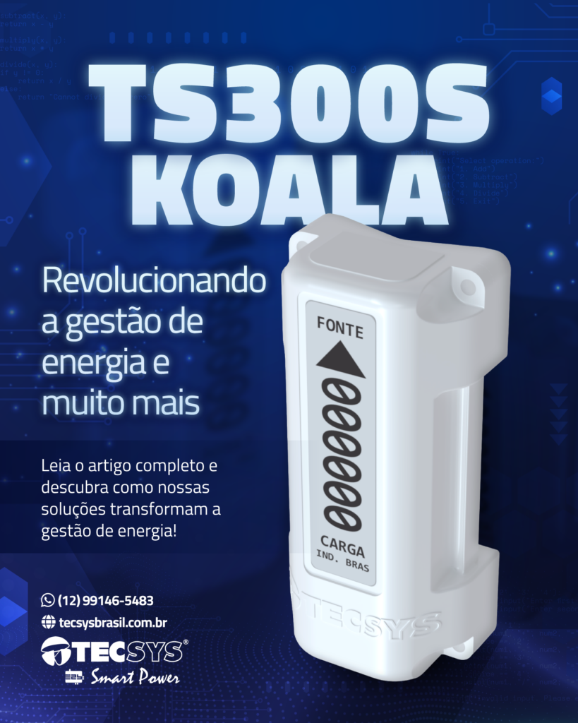 TS300S Koala: Revolucionando a Gestão de Energia e Muito Mais